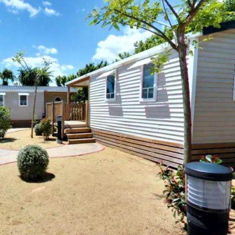 Stacaravan 4 personen - Mobile-Home 3 Kamers 4 Personen Airconditioning + TV