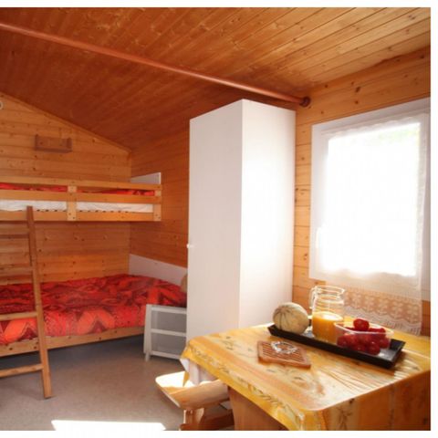 Chalet 4 personen - Chalet éco 1 Slaapkamer 4 Personen Zaterdag
