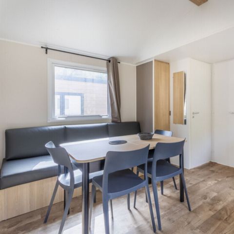 Stacaravan 6 personen - Stacaravan Comfort + 3 Slaapkamers 6 Personen Zaterdag