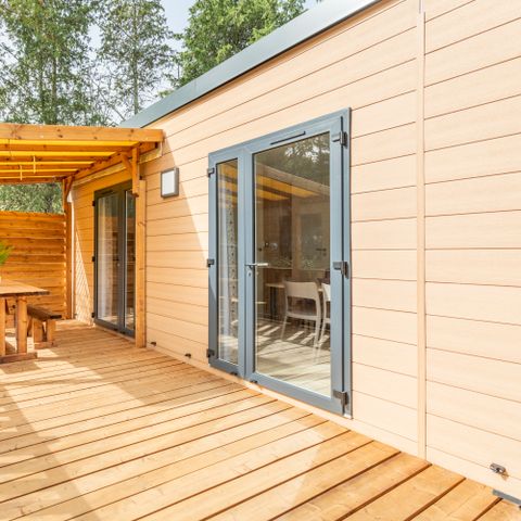 Stacaravan 6 personen - Premium 3 slaapkamers