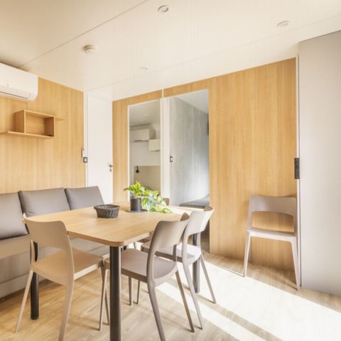 Stacaravan 6 personen - Premium 3 slaapkamers