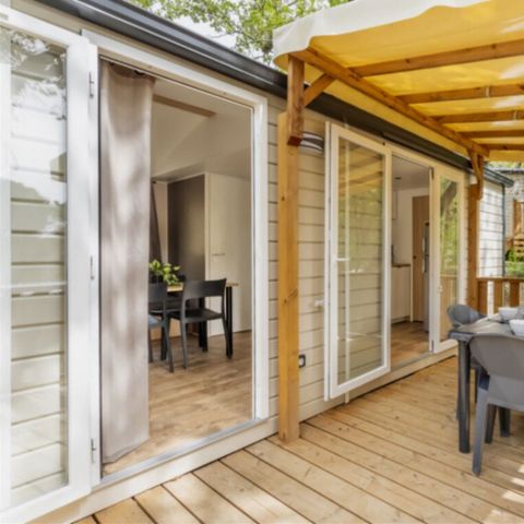 Stacaravan 4 personen - Comfort Stacaravan 2 Slaapkamers 4 Personen Zondag