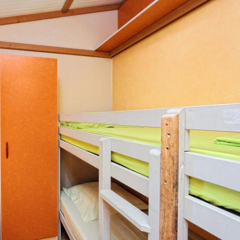 Chalet 5 personen - 2 slaapkamers met airconditioning