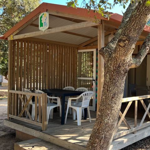 Chalet 5 personen - 2 slaapkamers met airconditioning
