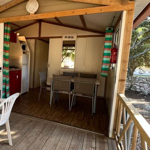 Chalet 5 personen - 2 slaapkamers met airconditioning