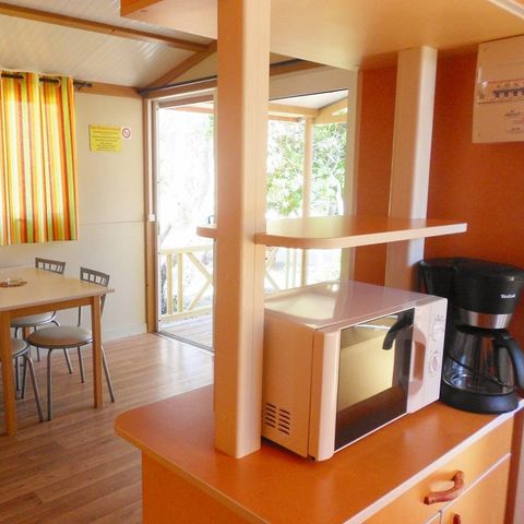Chalet 5 personen - 2 slaapkamers met airconditioning