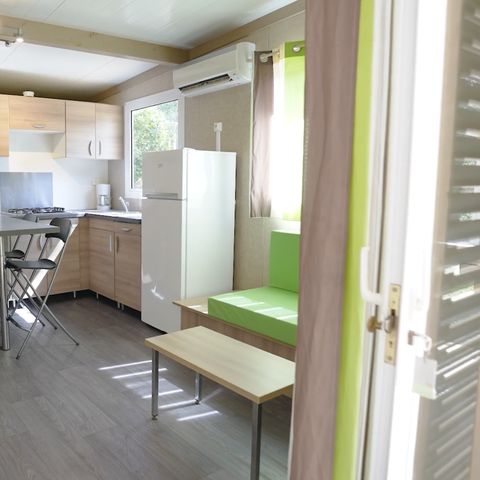Chalet 4 personen - Houten 2 slaapkamers Airconditioning