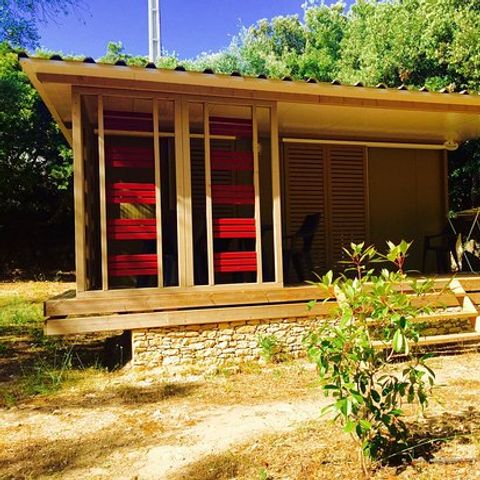 Chalet 4 personen - Houten 2 slaapkamers Airconditioning
