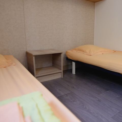 Chalet 4 personen - Houten chalet 2 slaapkamers Airconditioning