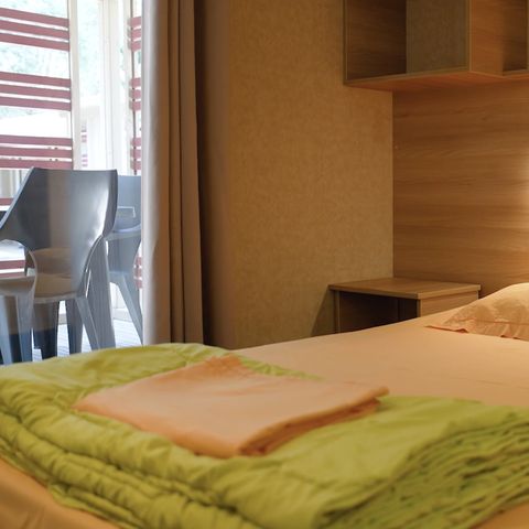 Chalet 4 personen - Houten chalet 2 slaapkamers Airconditioning