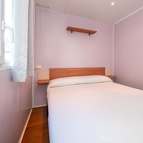 Stacaravan 4 personen - Klassiek | 2 Slaapkamers | 4 Pers. | Single terras