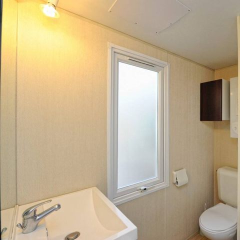 Stacaravan 2 personen - Mobile-home | Klassiek | 1 Slaapkamers | 2 Pers. | Verhoogd terras | 1 badkamer | TV