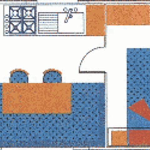 Stacaravan 2 personen - AANBIEDING 1 week