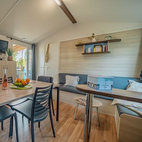 Stacaravan 6 personen - PASSIE - TV - PLANCHA