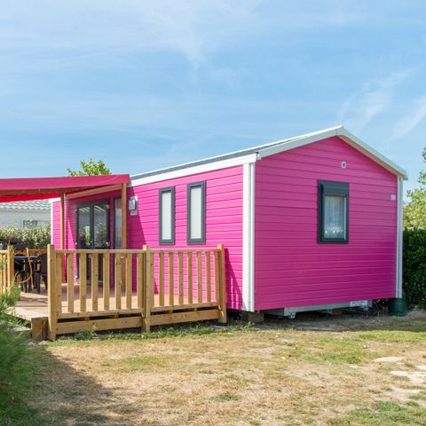 Stacaravan 5 personen - AUTHENTIEK - TV - PLANCHA