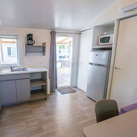 Stacaravan 6 personen - Stacaravan | Klassiek | 3 Slaapkamers | 6 Pers. | Verhoogd terras | Airconditioning.