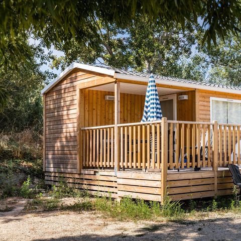 Stacaravan 4 personen - Stacaravan | Premium | 2 Slaapkamers | 4 Pers. | Klein Terras | Airconditioning | TV