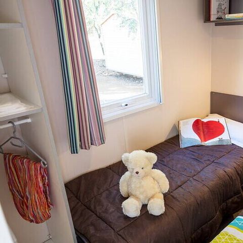 Stacaravan 6 personen - Premium | 3 slaapkamers | 6 pers. | Terras Lounge | Airconditioning | TV