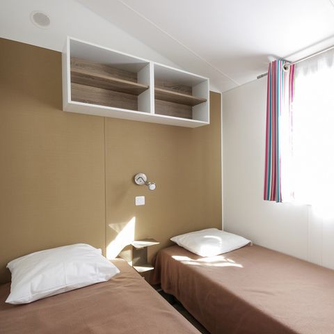 Stacaravan 6 personen - 3 slaapkamers Trio - CLIM