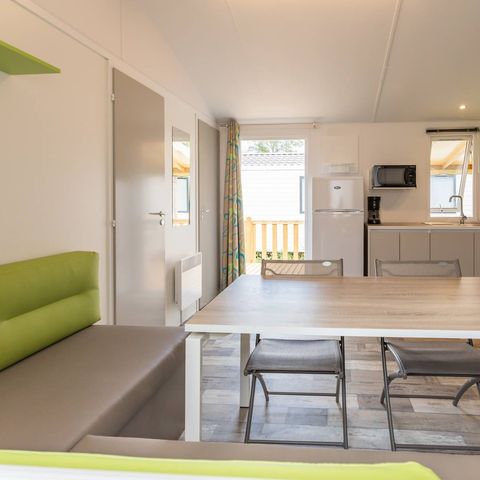 Stacaravan 6 personen - 3 slaapkamers - Trio - CLIM