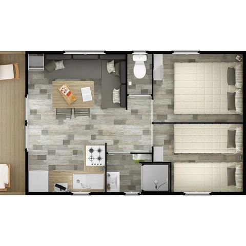 Stacaravan 5 personen - Panama - CLIM
