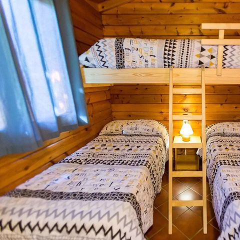 Bungalow 5 personen - 4/5-persoons bungalow met airconditioning (ca. 36 m²)