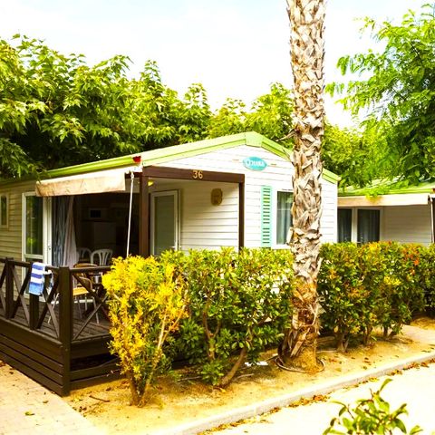 Bungalow 5 personen - O'HARA (4 volwassenen + 1 kind) Airconditioning