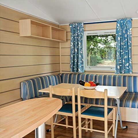 Stacaravan 6 personen - Classic XL | 2 slaapkamers | 4/6 pers. | Verhoogd terras