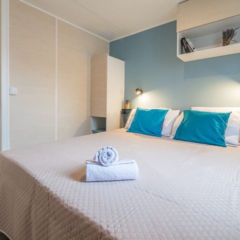 Stacaravan 4 personen - Klassiek | 2 Slaapkamers | 4 Pers. | Single terras