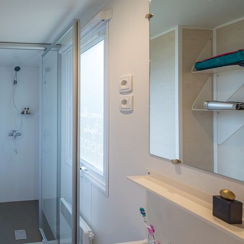 Stacaravan 4 personen - Klassiek | 2 Slaapkamers | 4 Pers. | Single terras