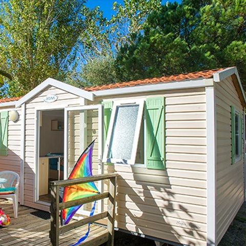 Stacaravan 6 personen - Classic XL | 2 slaapkamers | 4/6 pers. | Single terras