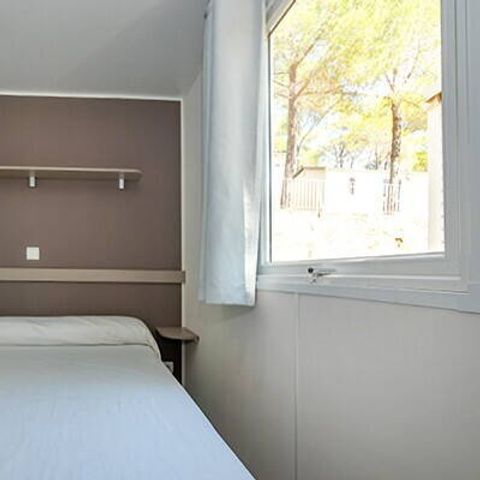 Stacaravan 6 personen - Stacaravan | Comfort | 2 Slaapkamers | 4/6 Pers. | Verhoogd terras