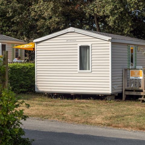 Stacaravan 4 personen - Mobile-home | Comfort | 2 slaapkamers | 4 pers. | Overdekt verhoogd terras | 1 badkamer |