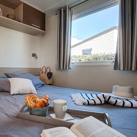 Stacaravan 4 personen - Mobile-home | Comfort | 2 slaapkamers | 4 pers. | Overdekt verhoogd terras | 1 badkamer |