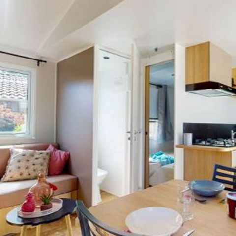 Stacaravan 6 personen - 3 slaapkamers