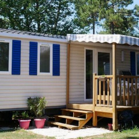 Stacaravan 6 personen - 3 slaapkamers