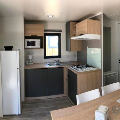 Stacaravan 6 personen - COTTAGE PREMIUM - Les Pins | 6 pers.