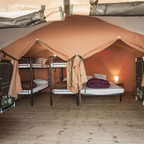 Safaritent 6 personen - TENTE LODGE Victoria 6 pers. 2 sl.k.