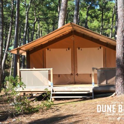Safaritent 4 personen - TENTE LODGE - Les Yuccas | 4 pers. 2 sl.k.