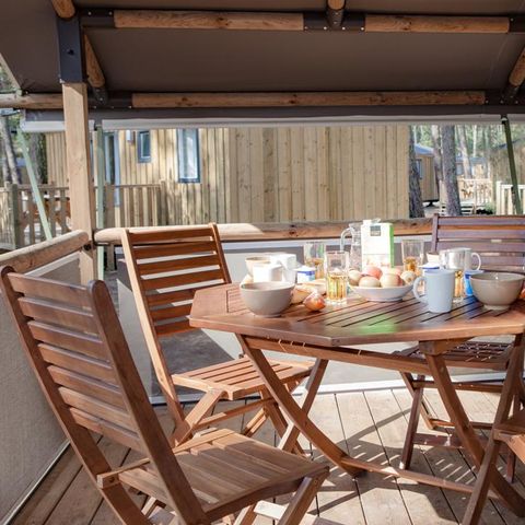 Safaritent 6 personen - LODGE CONFORT Kenia 6 pers. 2 sl.k.
