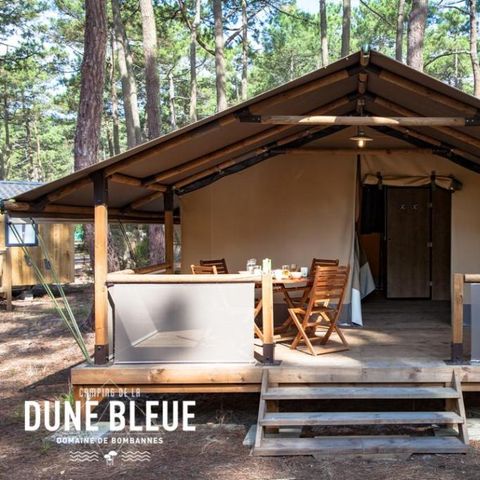 Safaritent 5 personen - LODGE CONFORT Victoria 5 pers. 2 sl.k.