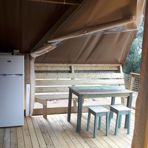 LODGE 5 personen - Lodge CANNELLE 21m² (2 kamers)