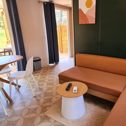 Stacaravan 5 personen - Cottage MAGNOLIA 32m² (2 kamers)