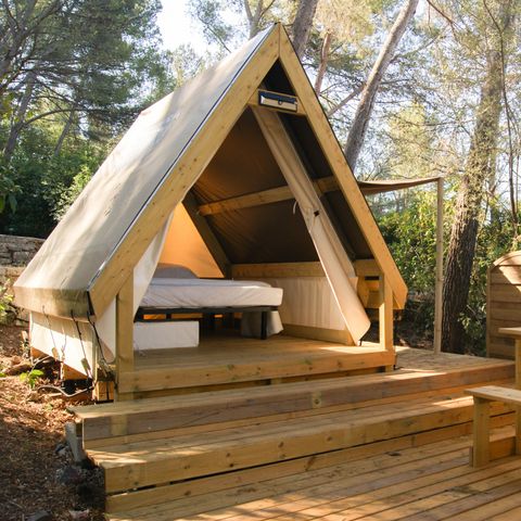 LODGE 2 personen - Lodge MINI CANNELLE 6m² max 2 personen