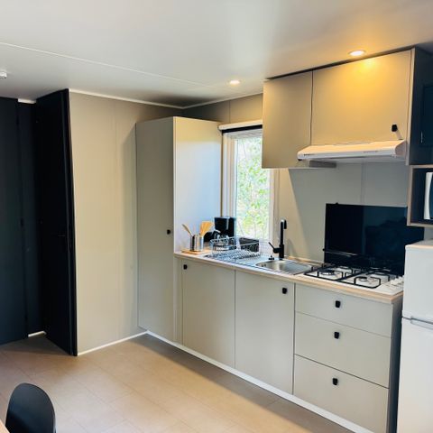 Stacaravan 4 personen - Cottage LILAS 25m² (2 kamers)