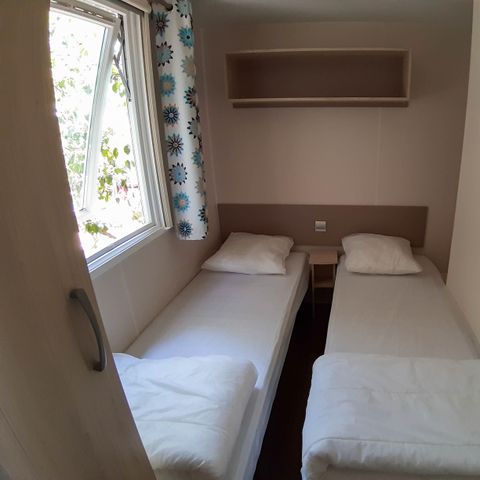 Stacaravan 5 personen - AZUR 24 m² - 2 slaapkamers