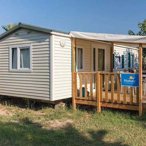 Stacaravan 4 personen - Stacaravan | Klassiek | 2 Slaapkamers | 4 Pers. | Verhoogd terras
