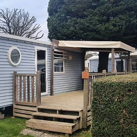 Stacaravan 4 personen - Stacaravan | Klassiek | 2 Slaapkamers | 4 Pers. | Verhoogd terras