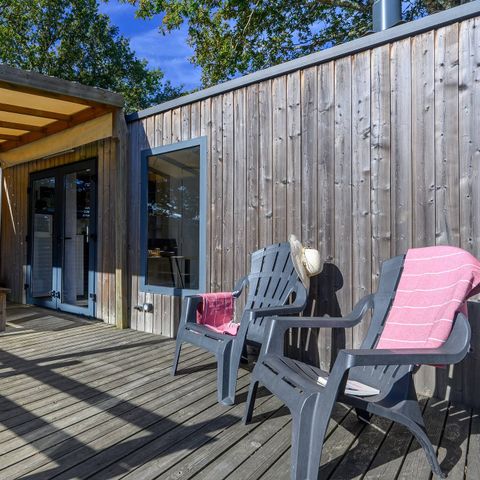 Stacaravan 4 personen - Ultimate | 2 Slaapkamers | 4 Pers. | Verhoogd terras | Airconditioning | TV