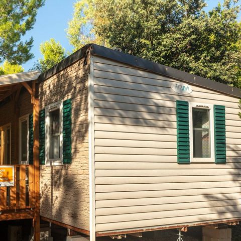 Stacaravan 6 personen - Mobile-home | Premium | 3 slaapkamers | 6 pers. | Verhoogd terras | Airconditioning.